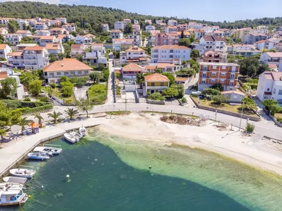 Okrug Gornji letecký pohled na pláž Copacabana.