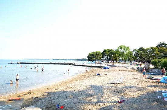 Umag - moře a pláž.