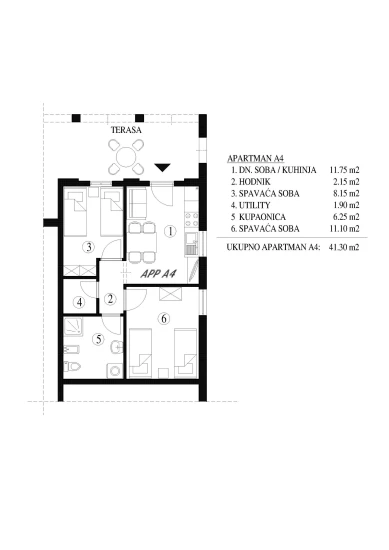 Apartmán Istrie - Umag IS 3811 N1