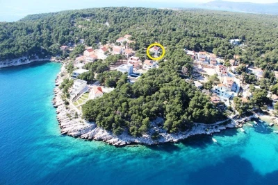 Apartmán Ostrov Brač - Milna (Hvar) OS 9169 N1