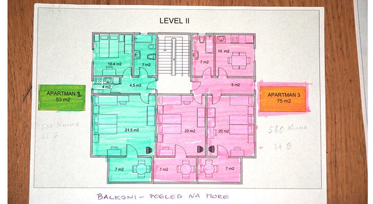 Apartmán Střední Dalmácie - Kaštela DA 7836 N1