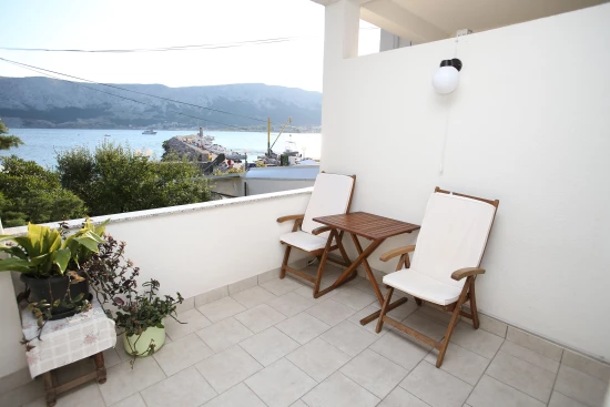 Apartmánový pokoj Ostrov Krk - Baška OS 11126 N1