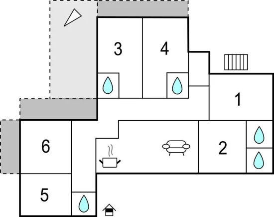 Apartmán Severní Dalmácie - Nin DA 10072 N3