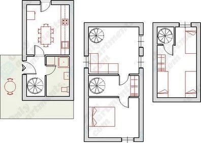 Apartmán Střední Dalmácie - Trogir DA 10212 N1