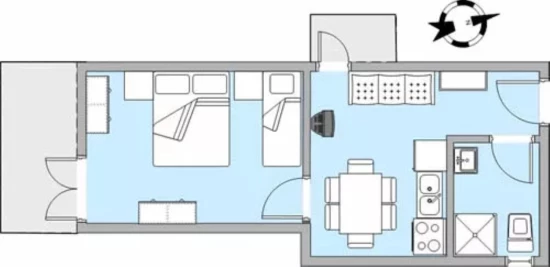 Apartmán Střední Dalmácie - Igrane DA 10495 N1