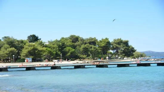 Pobřeží města Zadar.